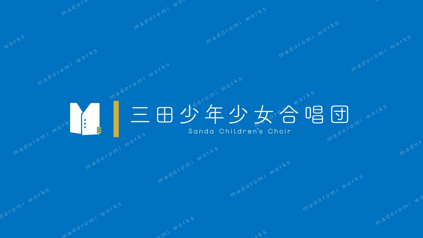 ロゴ(青地)